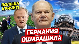 Польша кричит. Германия ошарашила. Громкое разоблачение Новости сегодня