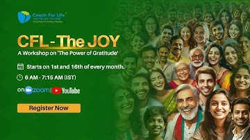 Day 1 : Foundation of The JOY | One Word Changes Everything | Coach For Life #cflthejoygratitude