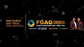 🔴🅻🅸🆅🅴 Thanksgiving Prayer | Rev. Paul Thangiah - Pas. Sammy Thangiah - Rev. Prakash | FGAG