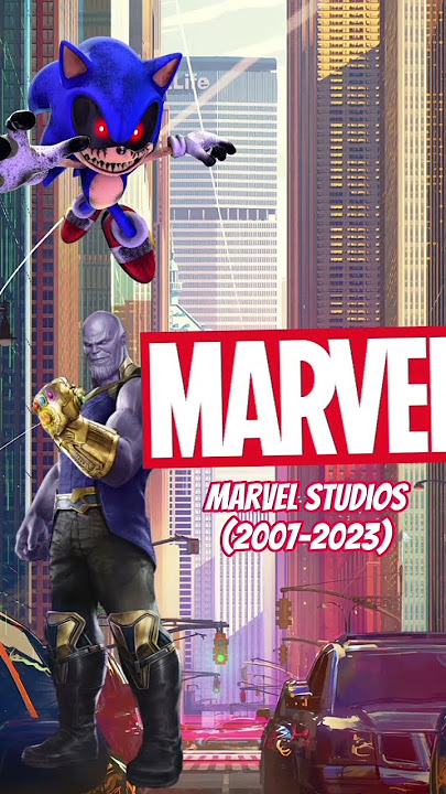 Sonic.exe and Thanos vs universo marvel #creepypasta #marvelstudios #marvel #thanos #sonicexe2