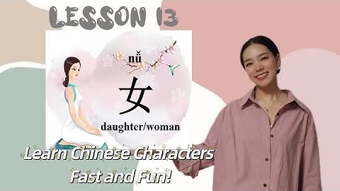 Lesson 13 Learn Chinese Characters with Pictures and Stories like a Native speaker for beginners