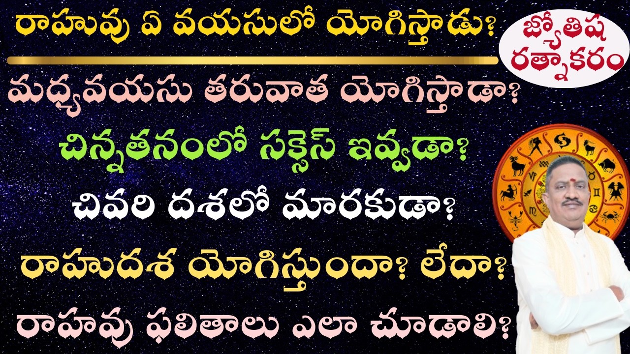 Rahu Rajayoga Results | Rahu Malefic Results | Rahu Popularity | Rahu Financial and Health Problems