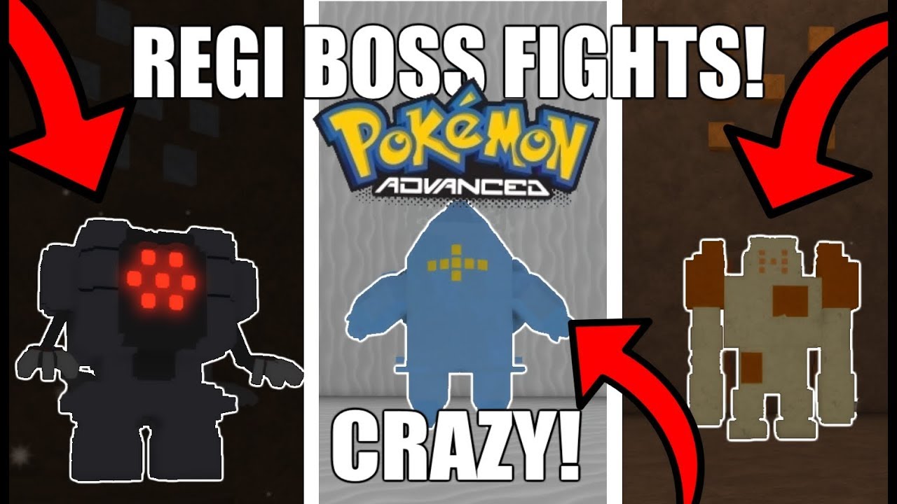 Regi Boss Fights Crazy Pokemon Advanced Episode 3 Youtube - how to find regi rock in pokemon advanced roblox