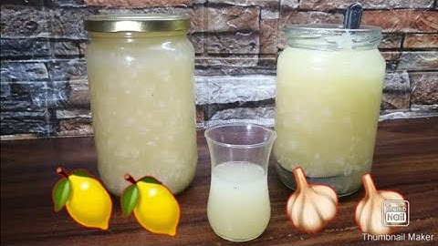 Ilaçi i Shëndetshëm me Limon dhe Hudhra që pastron enët e gjakut dhe rregullimin e shtypjes