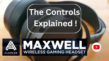 How do Audeze Maxwell headphone controls actually work.