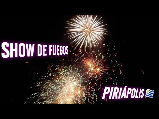 Piriápolis despide febrero con una impresionante show de fuegos