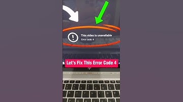How To FIX YouTube This Video is Unavailable Error Code 4 In 30 SECONDS