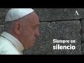 El recorrido del Papa Francisco en Auschwitz - Aristegui Noticias