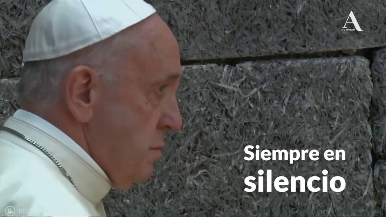 El recorrido del Papa Francisco en Auschwitz - Aristegui Noticias