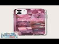 Apple Vintage Y2k Pink Aesthetic Collage Phone Case Compatible With IPhone
