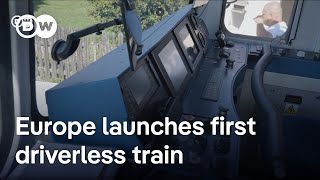 Europes First Driverless Train Launched In Czech Republic Dw News
