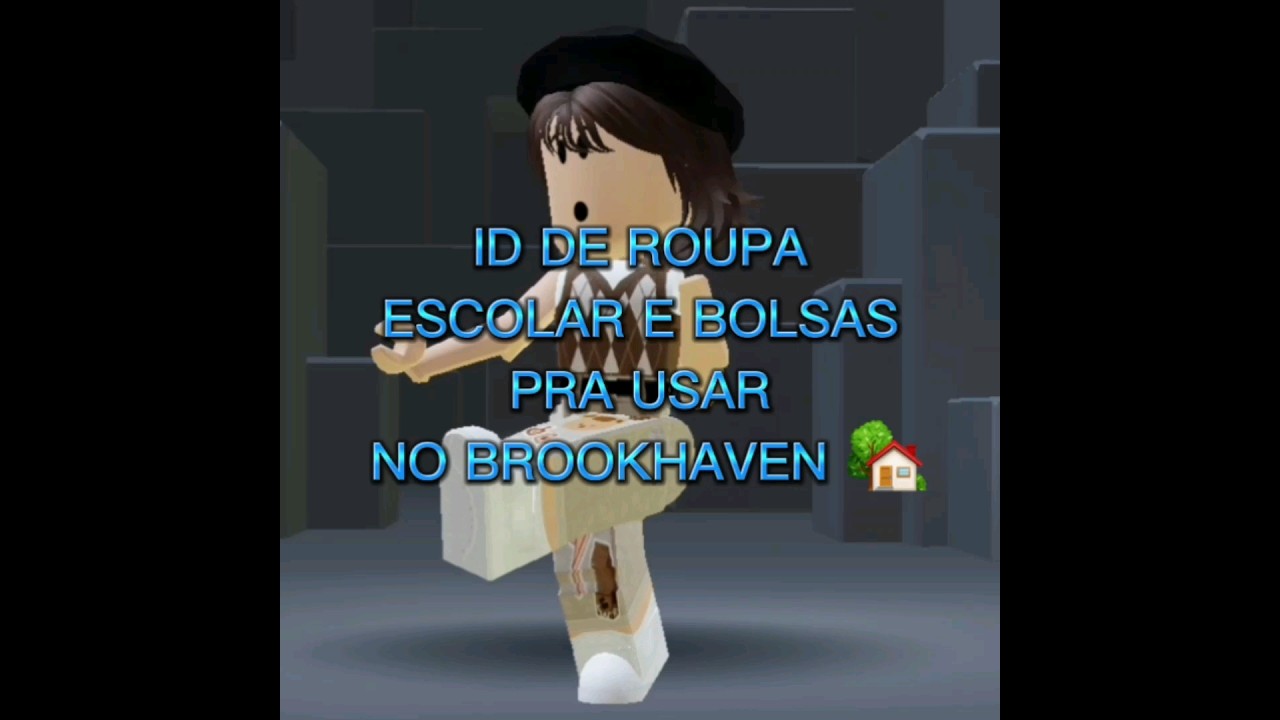 3 CODIGOS de ROUPA ESCOLAR LINDOS para USAR NO BROOKHAVEN RP