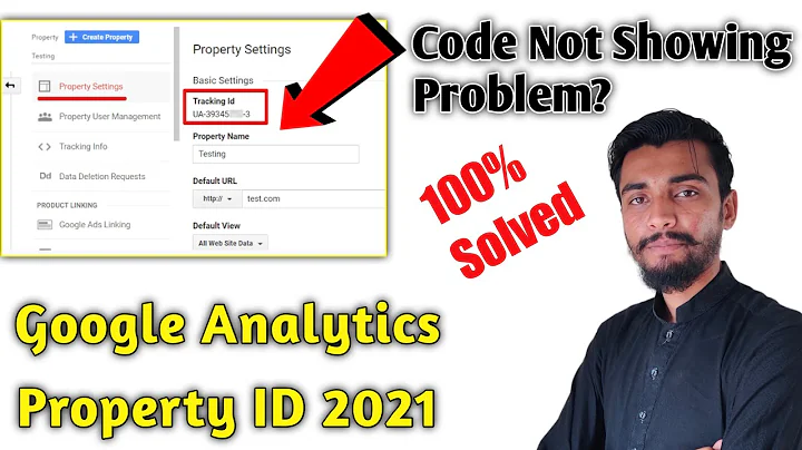 [Problem Fix] Google analytics property tracking id | Google analytics tracking id not found