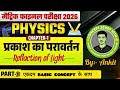 Class 10th physics Chapter 1 प्रकाश का परावर्तन और अपबर्तन पार्ट 3