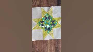 Introducing block no. 5 from the slow summer stars quilt series. @DelafieldQuiltCompany #quilting