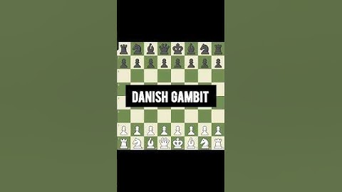 mind blowing danish gambit explained! #chess #shorts #viral