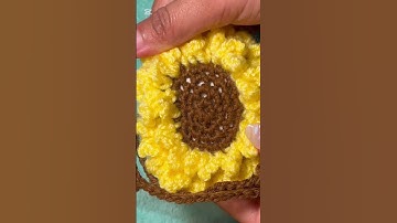 Thumbnail of Crocheting Sunflower cute bag! #music #song #love #bollywood #hindisong @Sumeena_waiba #shorts