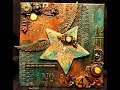 Mixed Media Assemblage Canvas - 6K Subscriber Give Away - Adventure in the Stars