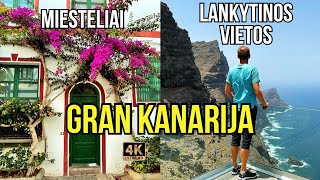 Gran Kanarija - Įdomiausios lankytinos vietos ir gražiausi ispaniški miesteliai (Kanarų salos)