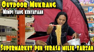 MUKBANG YANG HAKIKI | MENEMUKAN SUPERMARKET DI TENGAH HUTAN