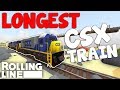 LONGEST CSX MODEL TRAIN  -  Toy Train Simulator  Rolling Line VR  -  Gameplay