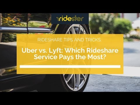 Vidéo: LYFT ou uber paient-ils mieux ?