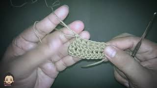 Membuat Pengurangan Tusuk Ganda (Decrease Double Crochet) : dec DC