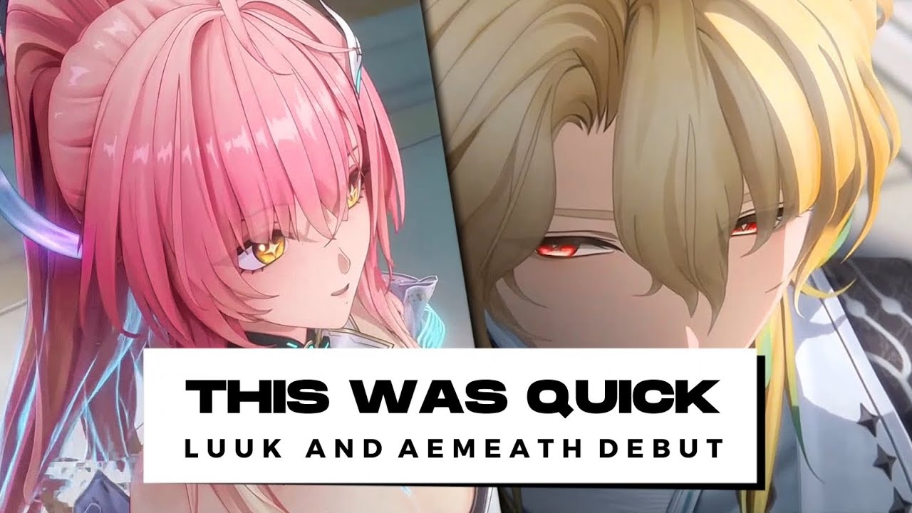 Luuk & Aemeath (Pink Nanami) DEBUT BANNERS in 3.1 - THIS WAS UNEXPECTED AND POSSIBLE KITS