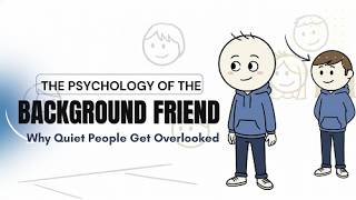 The Psychology of the Background Friend | Why Quiet People Get Overlooked