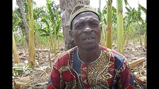 Justin Baguiri, Fier Propriétaire Dune Petite Plantation De Bananes