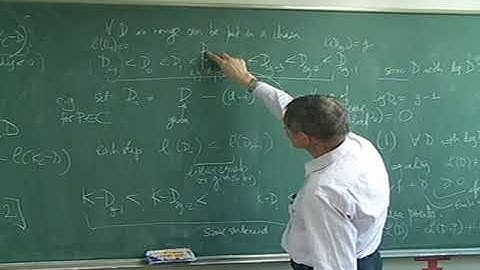 Miles Reid (Sogang University,University of Warwick)/ Intesive Lectures on Riemann-Roch 1-1