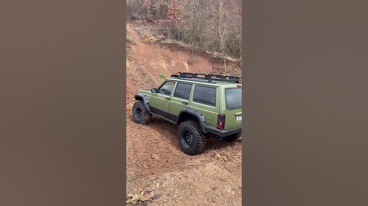 Jeep cherokee xj om606 👑#mercedes #offroad #nature