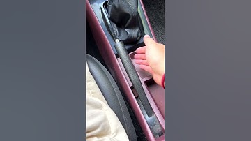 There is no need to press the button to apply the handbrake #tips #car #driving #foryou