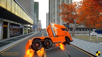 GTA 4 CRASH TESTING REAL CAR 717