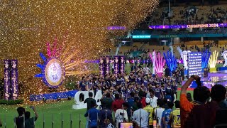 KKR Celebration after winning ipl trophy 2024 | M.A Chidambaram Stadium | Chepauk Chennai