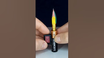 1000°C Mini Soldering Iron made from Pencil