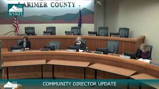 BOCC Work Session 5/10/21, 1:30 PM - Community Planning, Infrastructure & Resources