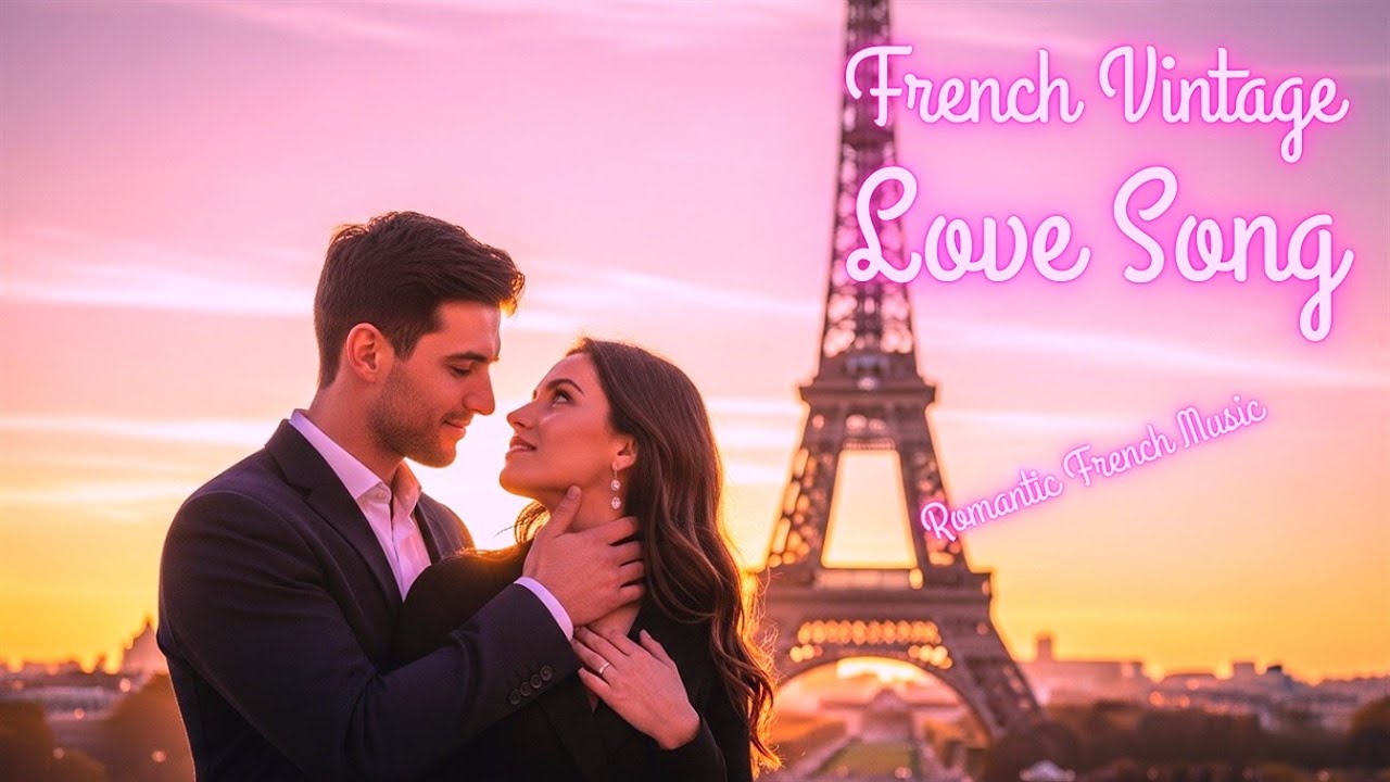 Midnight in Paris 🌙 Soft Chanson & Amour Under the City Lights