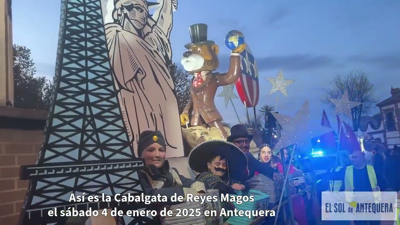 👑 Salida Cabalgata Reyes Magos Antequera 2025