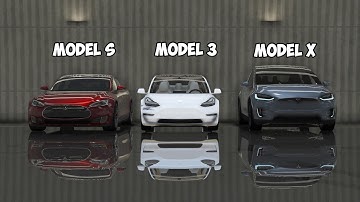 TESLA MODEL 3 vs MODEL S vs MODEL X - Drag race