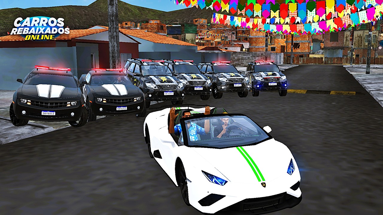 CARROS REBAIXADOS ONLINE | TRABALHANDO DE UBER BLACK COM LAMBORGHINI PEGUEI PASSAGEIRO E DEI FUGA