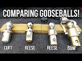 Comparing Gooseballs Hitches! Why and What I use. Reese, B&W and Curt