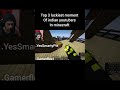 top 3 luckiest moment of indian youtubers in minecraft #shorts #indiangamers #top3