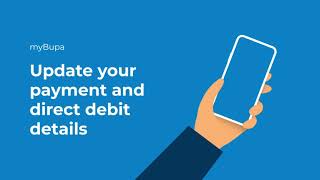 How to update your payment and direct debit details in myBupa