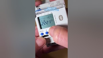 Theben TR 641 top3 digital timer: yearly program, astro function, Bluetooth #electrician #diy
