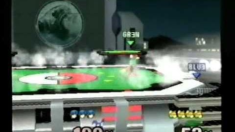 DDRKirby(ISQ) - 2-20-11 - SSBM - Green(Fox) vs. Blue(Marth) (2)