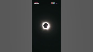 Cận cảnh nhật thực “trăm năm mới có một lần” siêu hiếm #solareclipse #tintuc #vtvdigital | VTV24