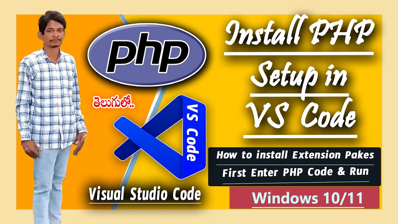 How to Run PHP in Visual Studio Code On Windows 10 ll 11 Latest 2024 ...