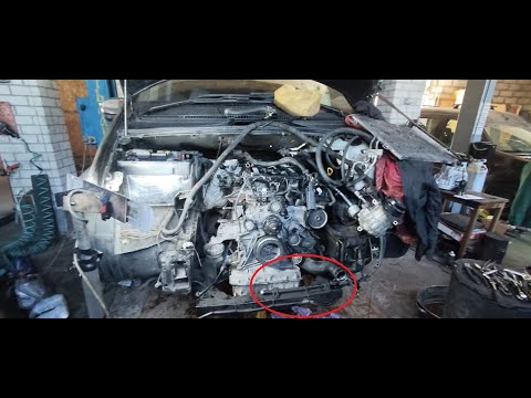 Вито ОМ651 снятие двигателя Mercedes-Benz