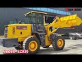Wheel Loader#construction #excavator #china #shanzhong #factory #machine #automobile #work #loader